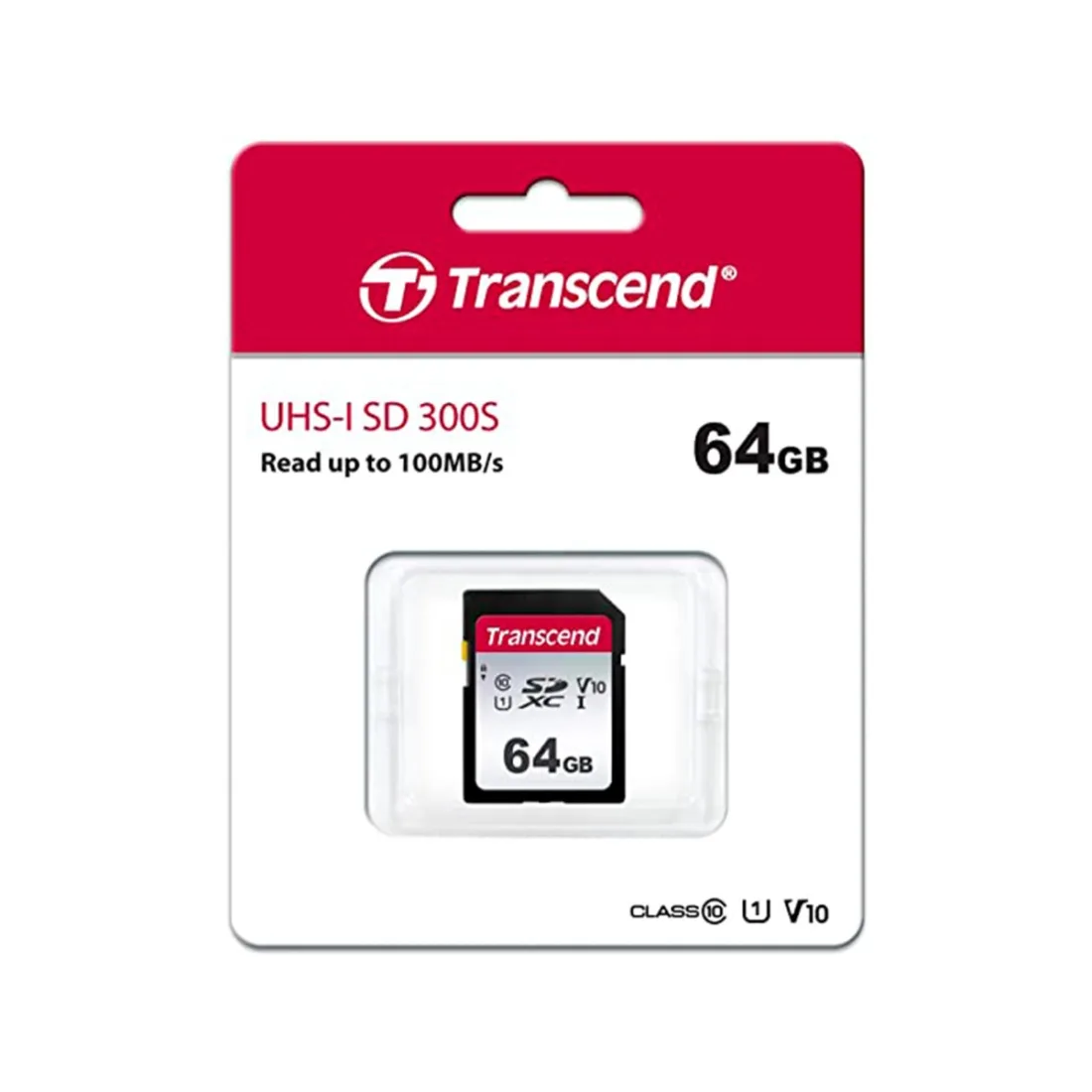 Tarjeta de memoria SDXC Transcend TS64GSDC300S 64GB UHS-I U1 Clase 10