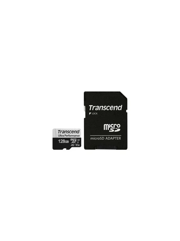 Tarjeta MicroSD Transcend TS128GUSD340S 128GB con Adaptador
