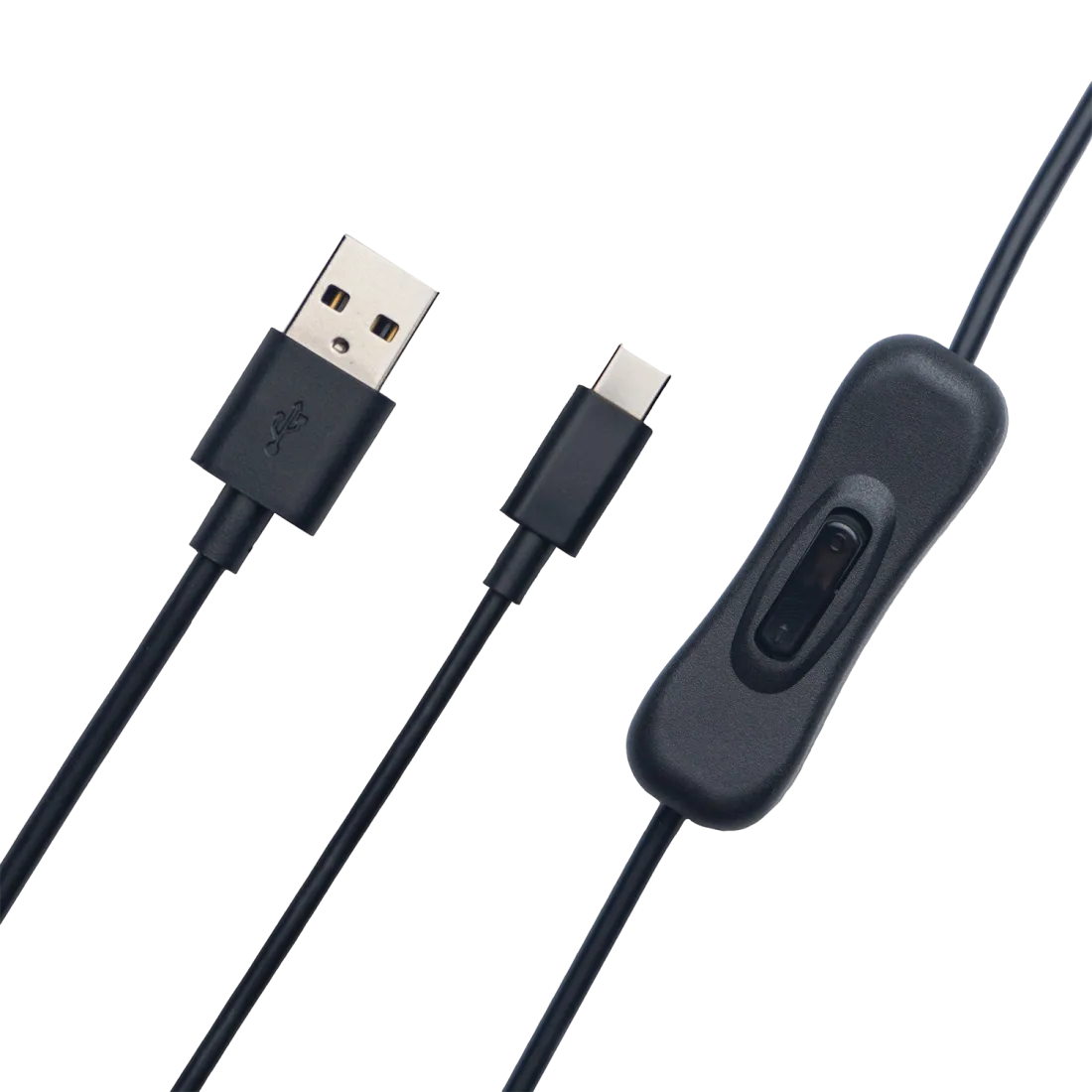Cable de alimentacion OBSBOT USB-A a USB-C con interruptor
