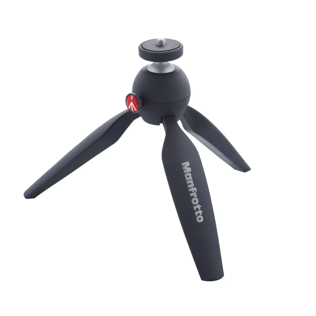 Minitrípode Manfrotto PIXI Smart con soporte para teléfono móvil negro