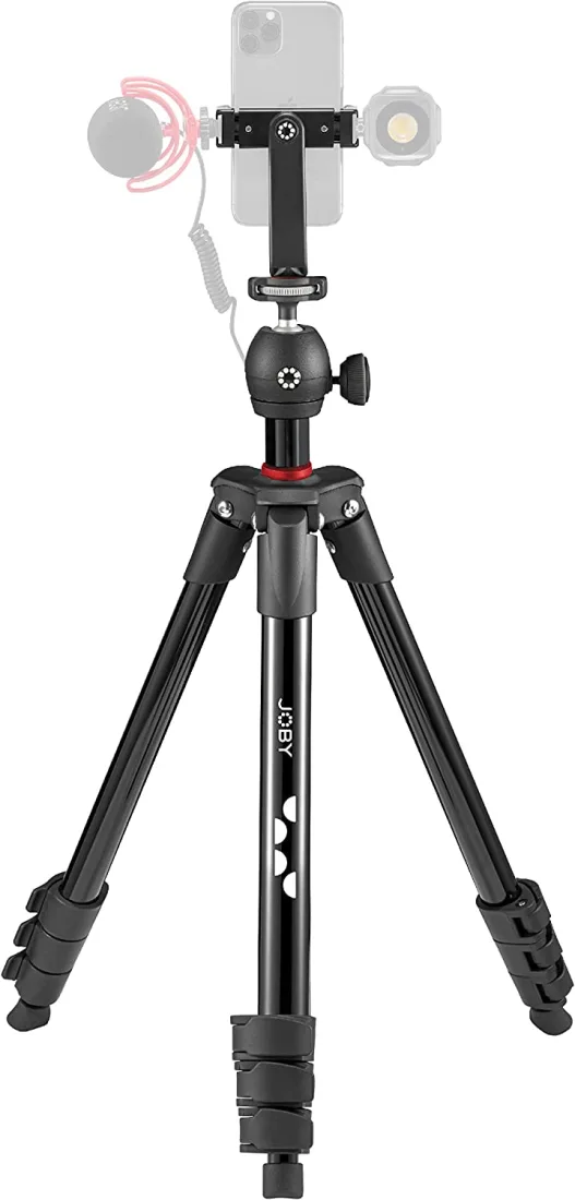 Trípode Joby Compact Light Manfrotto JB01760 con Soporte para Celular