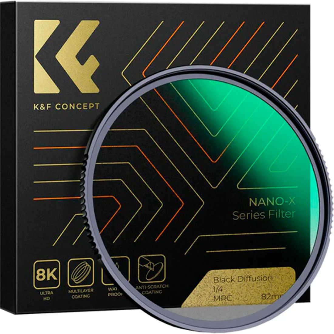 Filtro difusor de brillo de 77mm K&F Concept KFC-FIL-2169