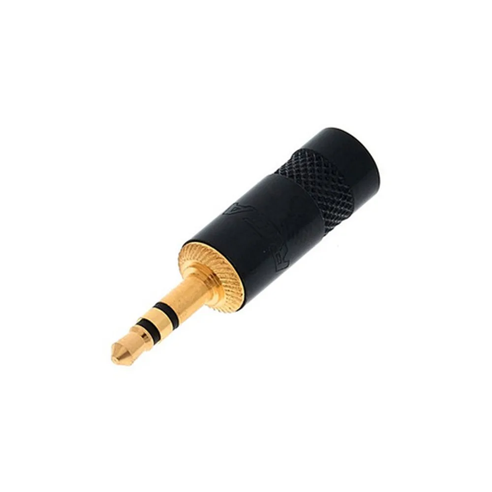 Conector Plug Macho 3.5 mm Estéreo de Metal Neutrik Rean