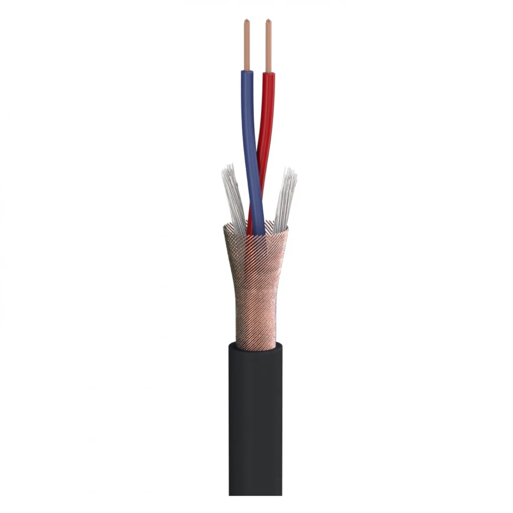 Cable de micrófono Sommer Stage 22 Hiflex AWG 24 negro