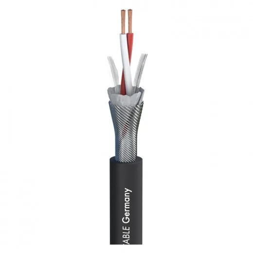 Cable de audio profesional Sommer Primus negro