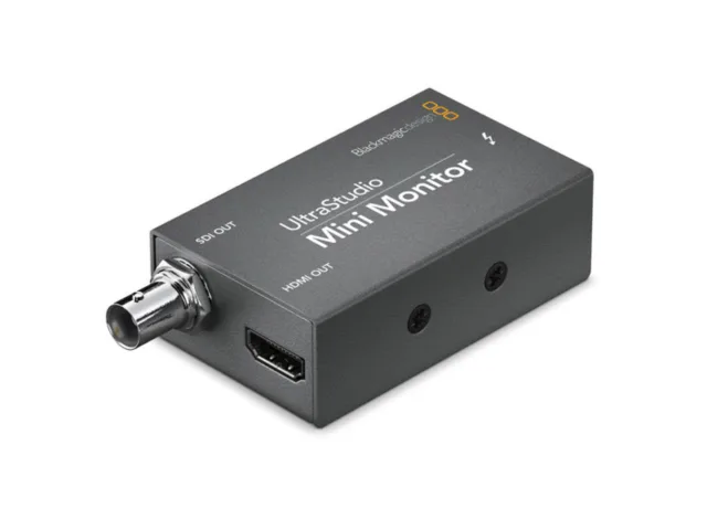 Interfaz de salida de video Blackmagic Design UltraStudio Mini Monitor SDI HDMI