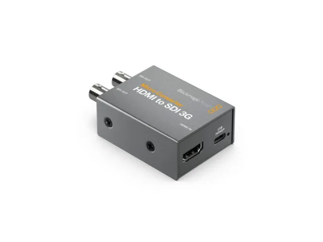 Convertidor Blackmagic Design Micro HDMI a SDI G3 con Fuente