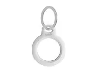 Soporte de seguridad Belkin F8W973btWHT con llavero para Apple AirTag blanco