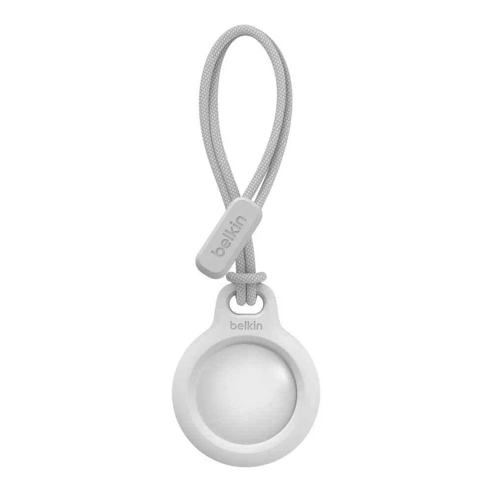 Soporte de seguridad Belkin F8W974btWHT con correa para Apple AirTag blanco