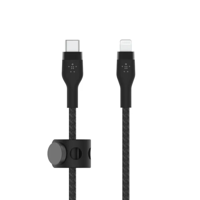 Cable USB-C a Lightning Belkin BoostCharge CAA011bt2MBK Negro 2m
