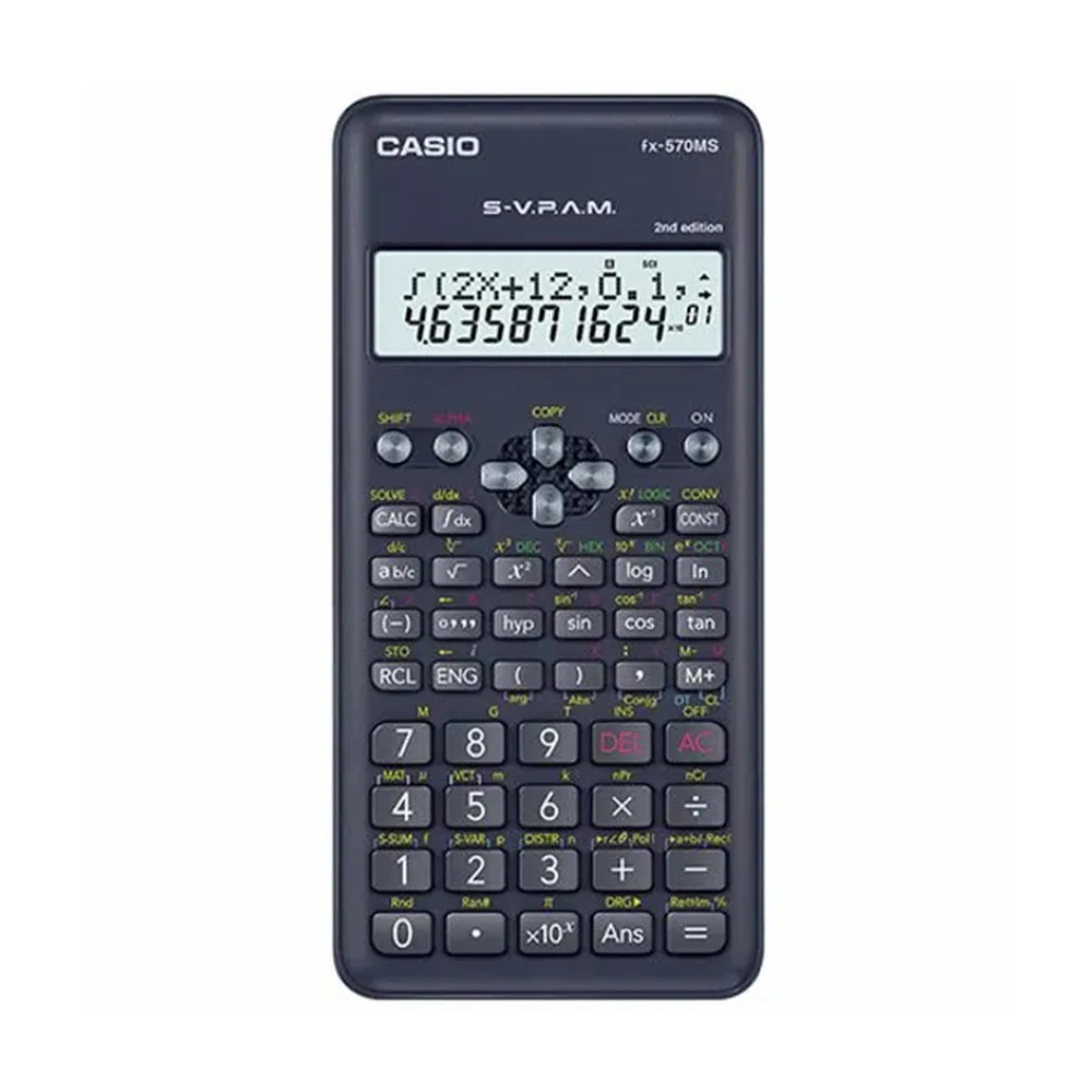 Calculadora científica Casio FX-570MS-2 de 401 funciones