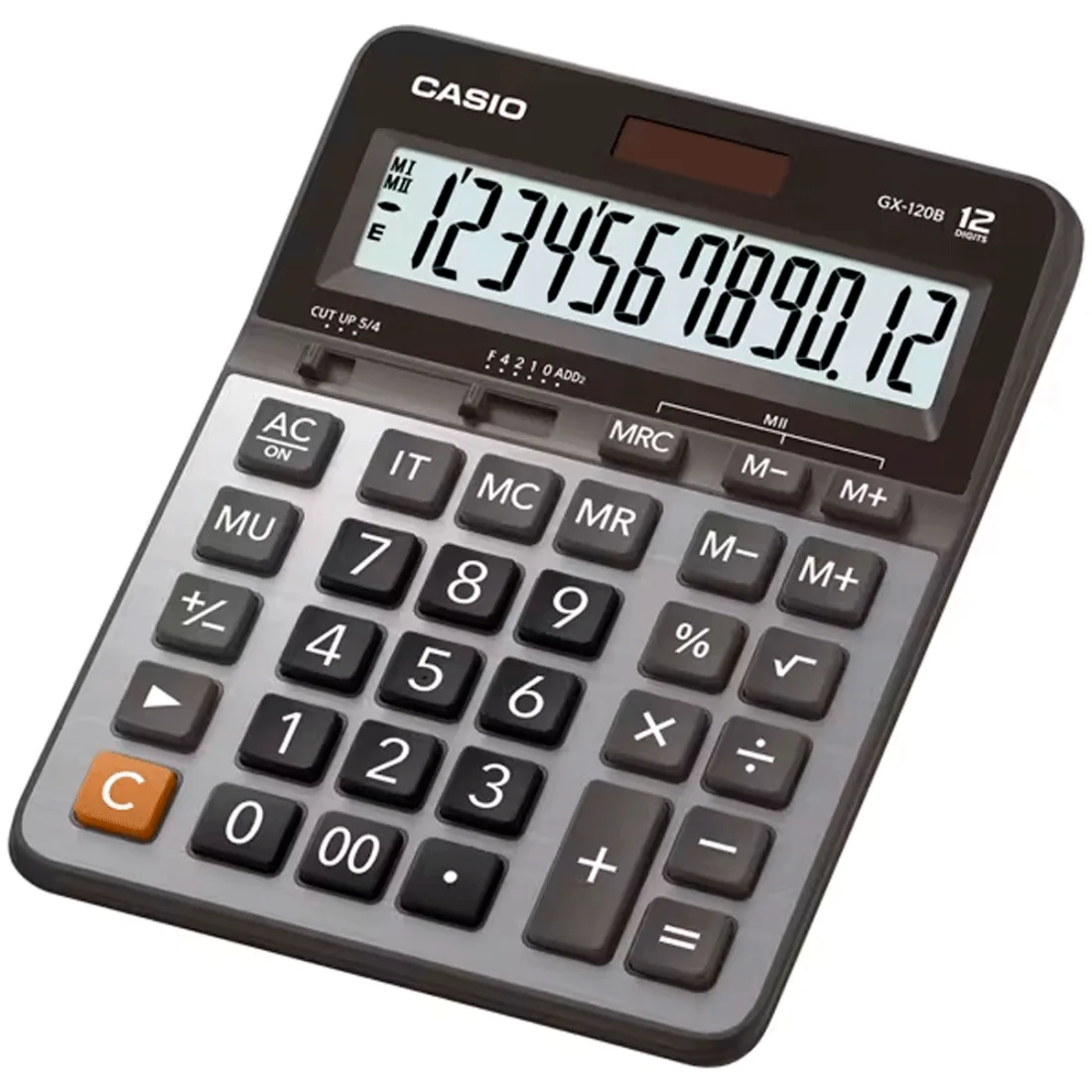 Calculadora de mesa de 12 dígitos Casio GX-120B