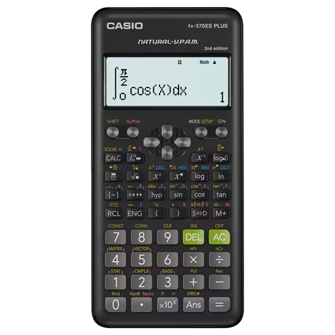 Calculadora científica Casio FX-570ES PLUS 2 de 417 funciones