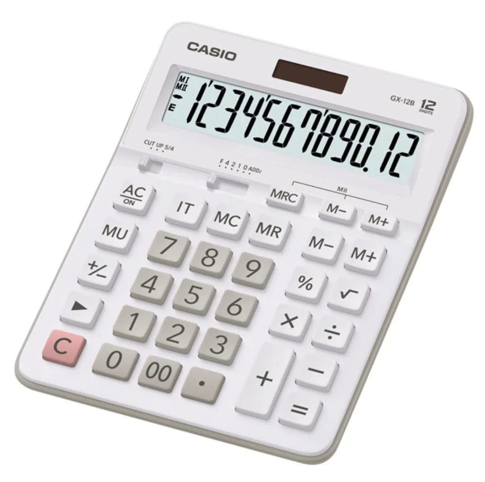 Calculadora de mesa Casio GX-12B de 12 dígitos