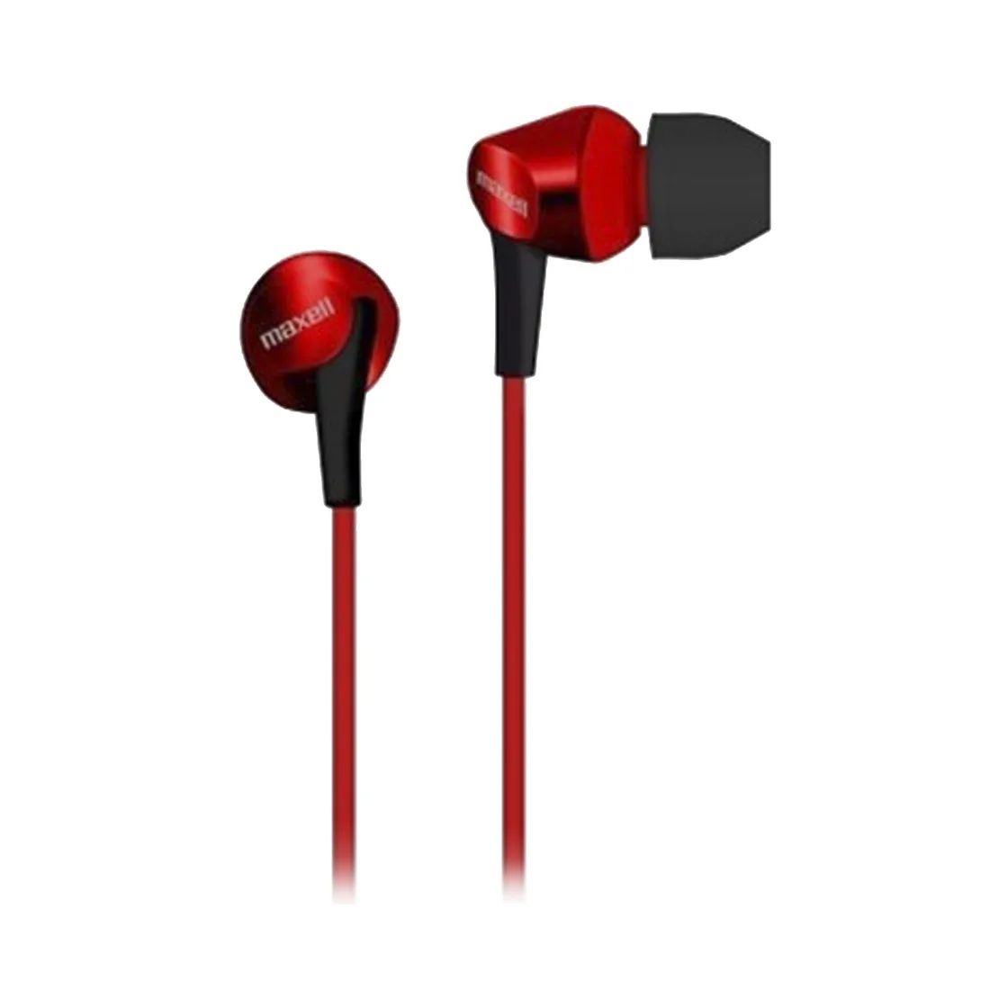Audífonos On-Ear con Micrófono Maxell FUS-9 Fusion Rojo y Negro