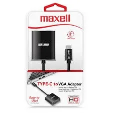 Convertidor USB-C a VGA Hembra Maxell CB-USB-C-VGA
