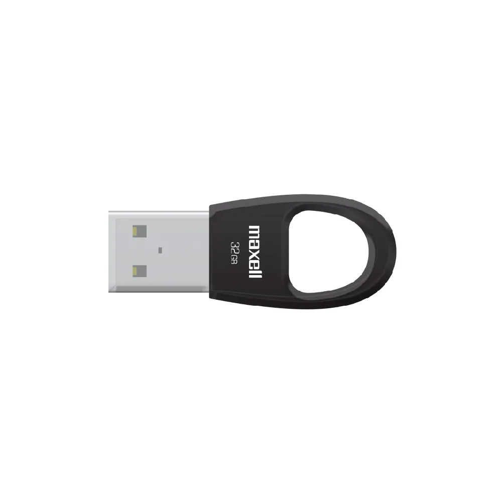 Memoria USB Maxell USBK-32 de 32GB Color Negro