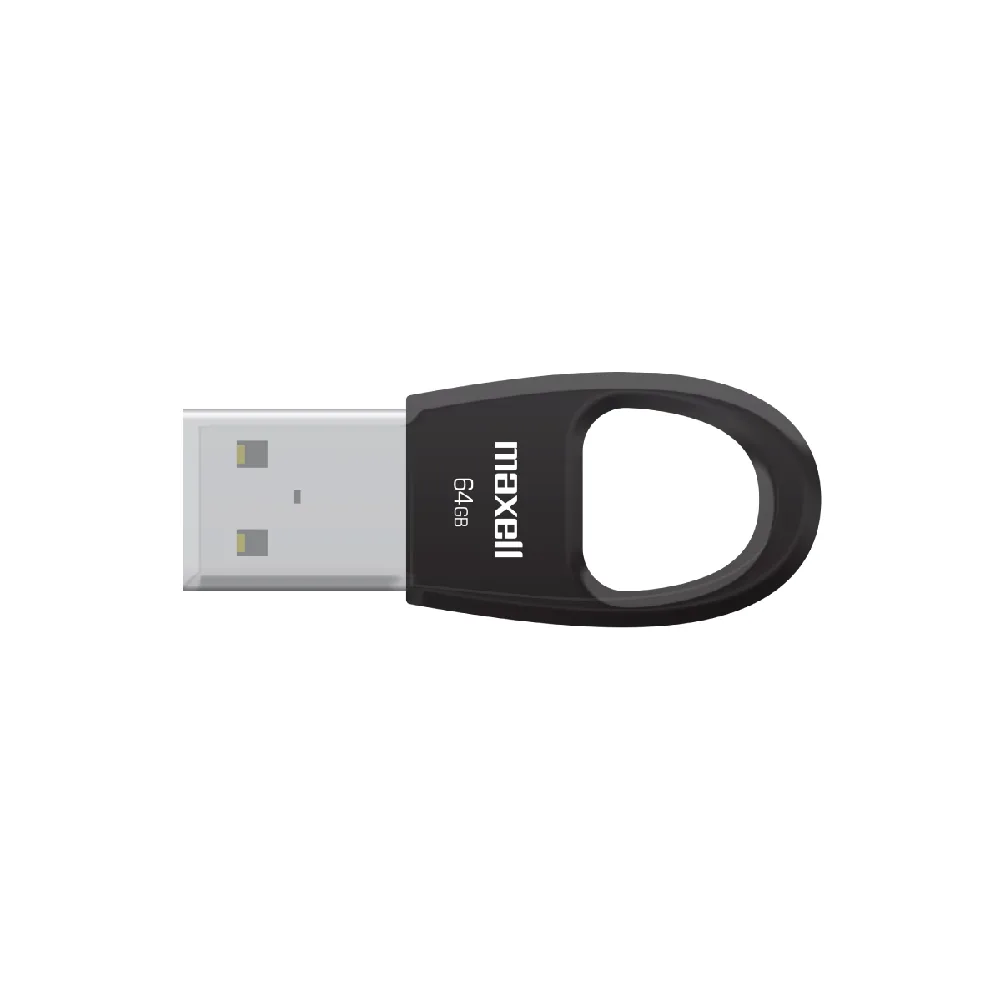Memoria USB 64GB Maxell USBK-64 Negro