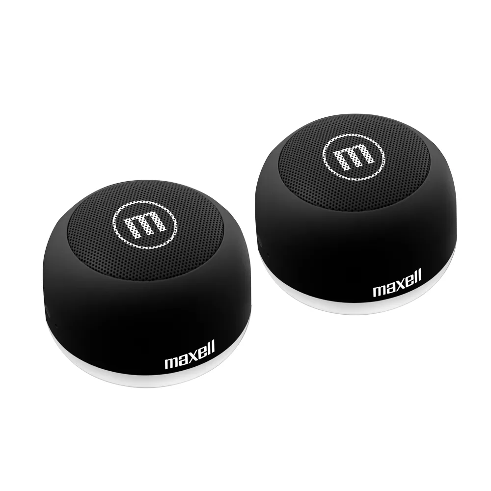 Bocina Portatil Bluetooth Maxell BT-TWS Mini Speaker Negro