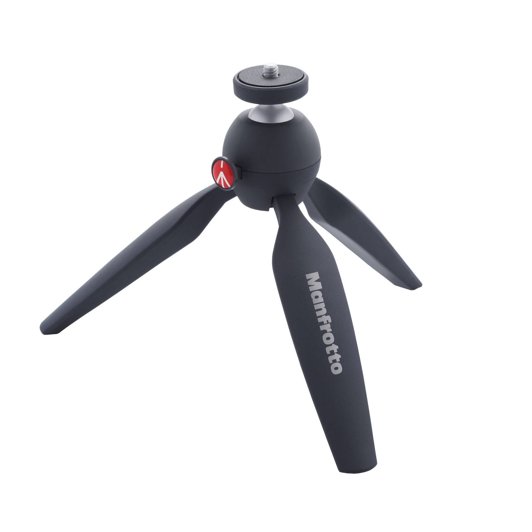 Minitrípode Manfrotto PIXI Smart con soporte para teléfono móvil negro