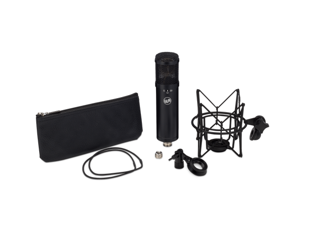 Micrófono de condensador multi-patrón Warm Audio WA-47Jr Black