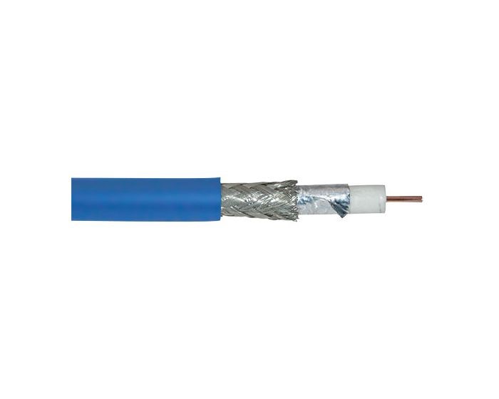 Cable de Video Coaxial Belden 1694A RG6 HD-SDI HDTV 75 Ohms Negro por Metro