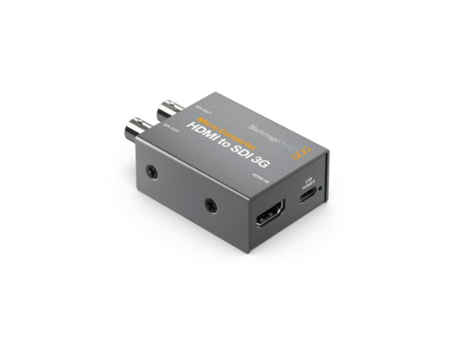 Convertidor Blackmagic Design Micro HDMI a SDI G3 con Fuente