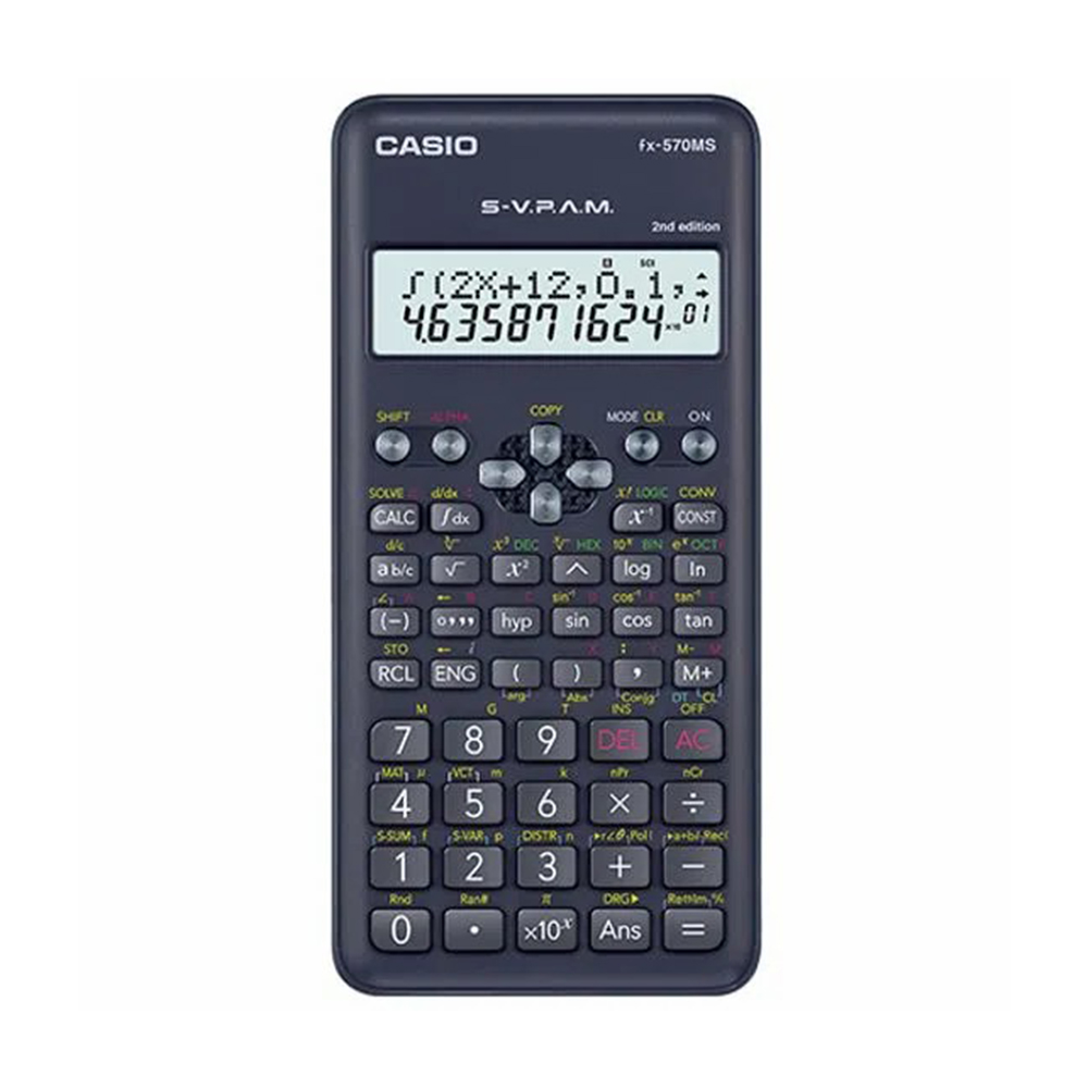 Calculadora científica Casio FX-570MS-2 de 401 funciones