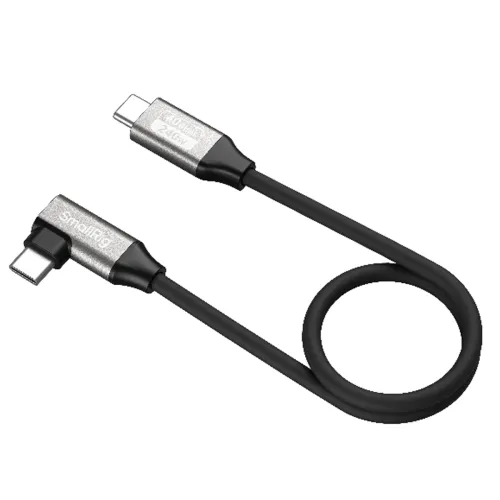 Cable Angular USB-C a USB-C SmallRig de 35 cm SMR-X-5075