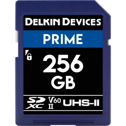 Memoria SDXC Delkin 256GB UHS-II V60