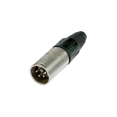 Conector XLR Macho de 4 Polos Neutrik NC4MX Niquelado