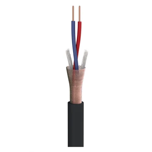 Cable de micrófono Sommer Stage 22 Hiflex AWG 24 negro