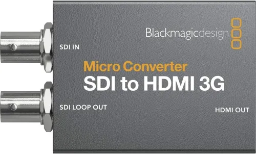 Convertidor Blackmagic Design Micro Converter SDI a HDMI G3 con Fuente