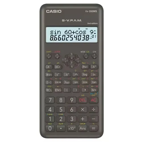 Calculadora cientifica Casio FX-350MS-2 de 240 funciones