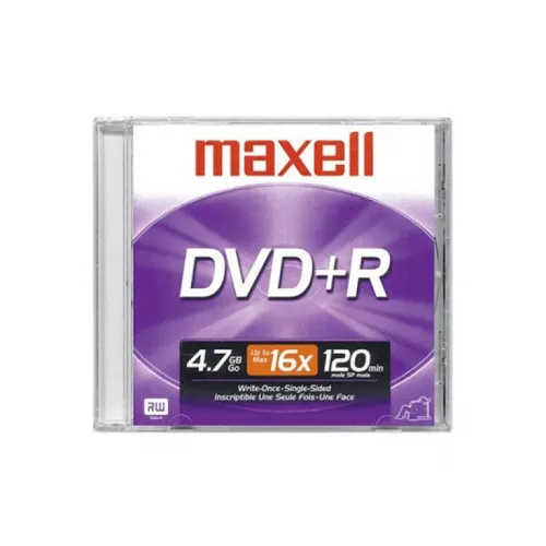 DVD+R Maxell 16X en Caja Plastica
