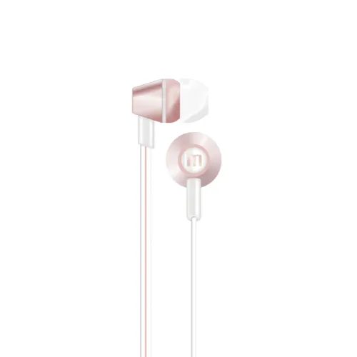 Audifonos In-Ear Maxell Imetalz con Micrófono Rosado