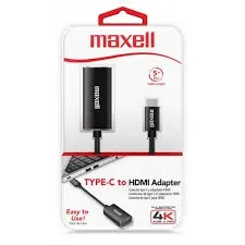 Convertidor Maxell CB-USB-C-HDMI USB-C a HDMI Hembra