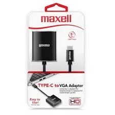 Convertidor USB-C a VGA Hembra Maxell CB-USB-C-VGA