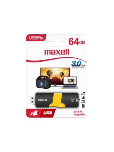 Memoria USB 3.2 Maxell USBF-64 Flix de 64GB