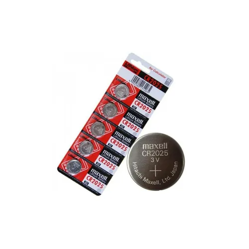 Microbatería de Litio Maxell CR-2025 Blíster de 5 Unidades