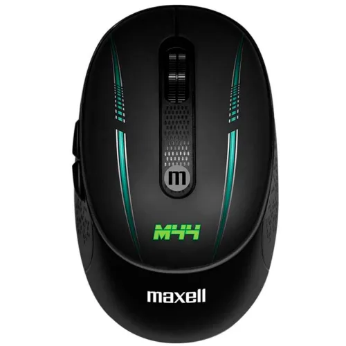 Mouse inalámbrico Maxell MOWL-MR1 con receptor USB y adaptador Tipo C
