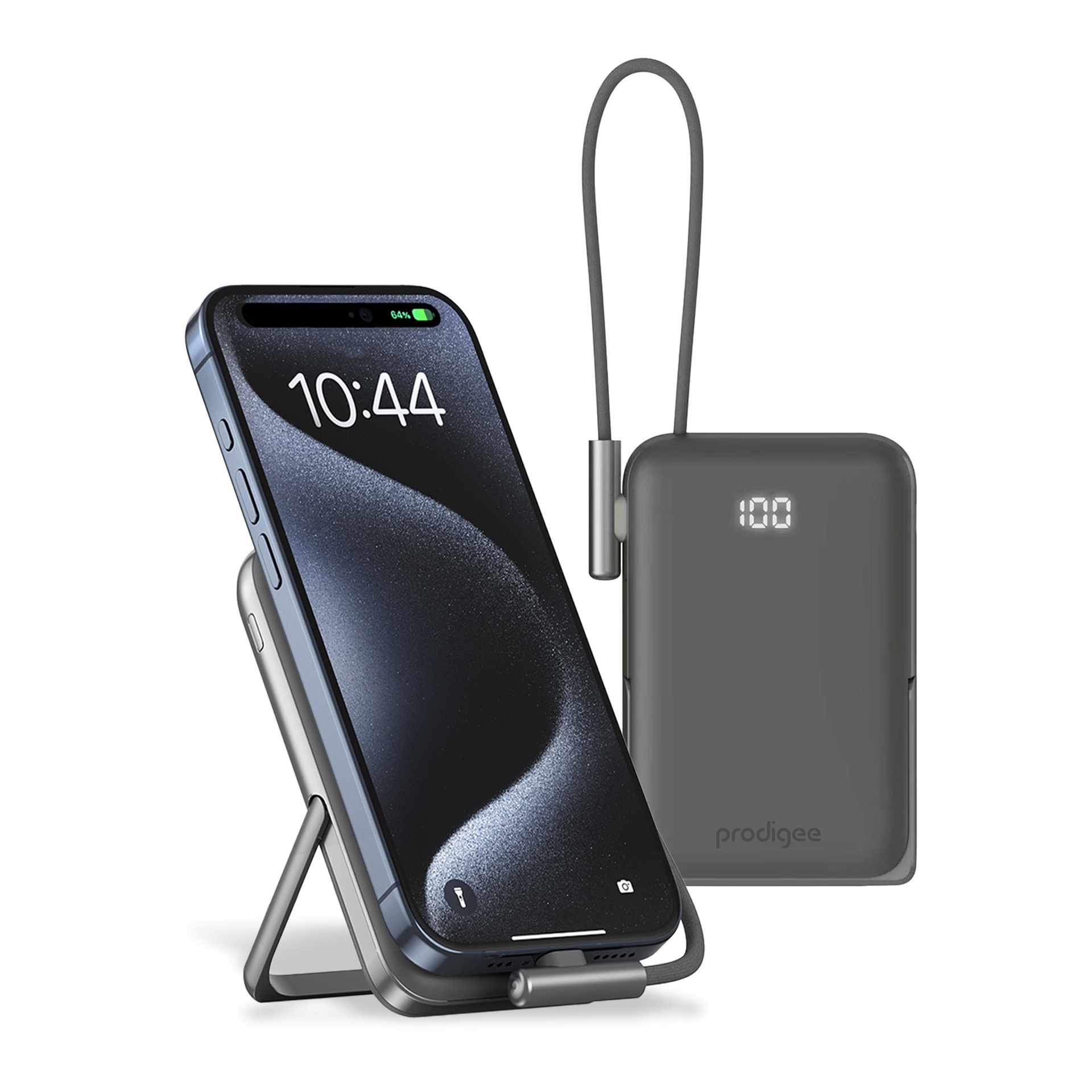 Batería Portátil Prodigee MagPower To-Go 10000 mAh Metallic