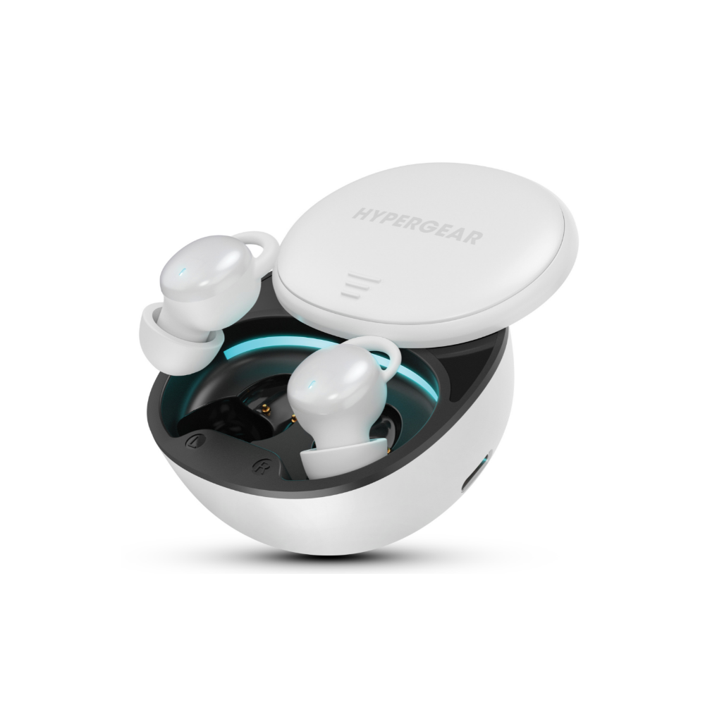 Audífonos Inalámbricos HyperGear Sleeping True Wireless Blanco