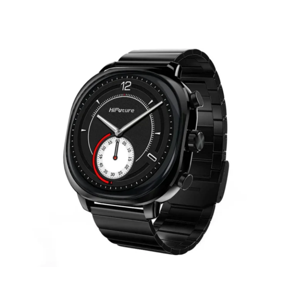 Smartwatch HiFuture AIX de Acero Inoxidable Color Negro