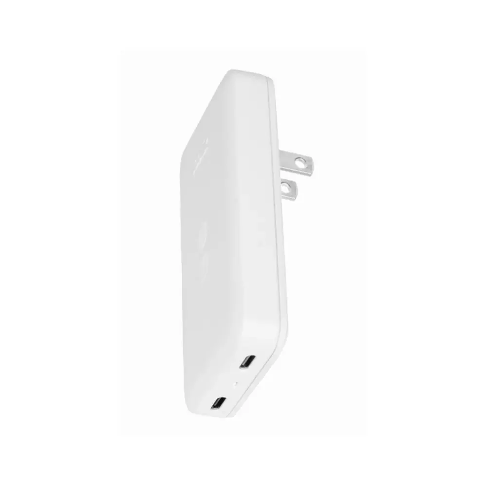 Cargador de Pared LOGiiX Power Plus 65W Slim Duo Blanco