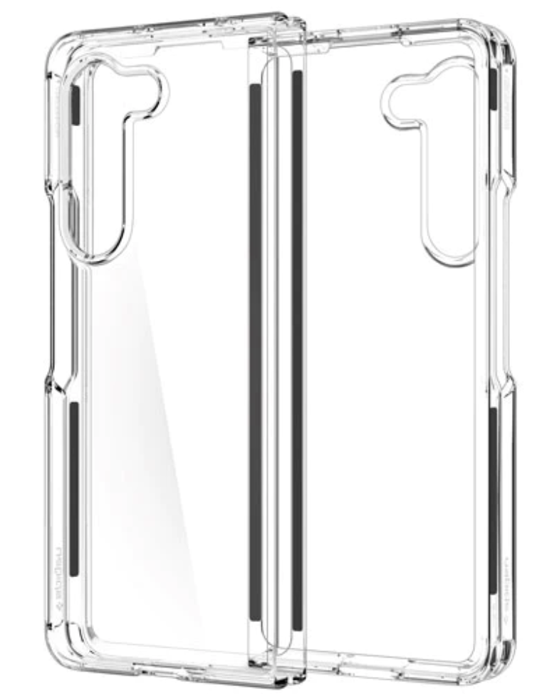 Funda Spigen Crystal Hybrid para Galaxy Z Fold 5 Transparente